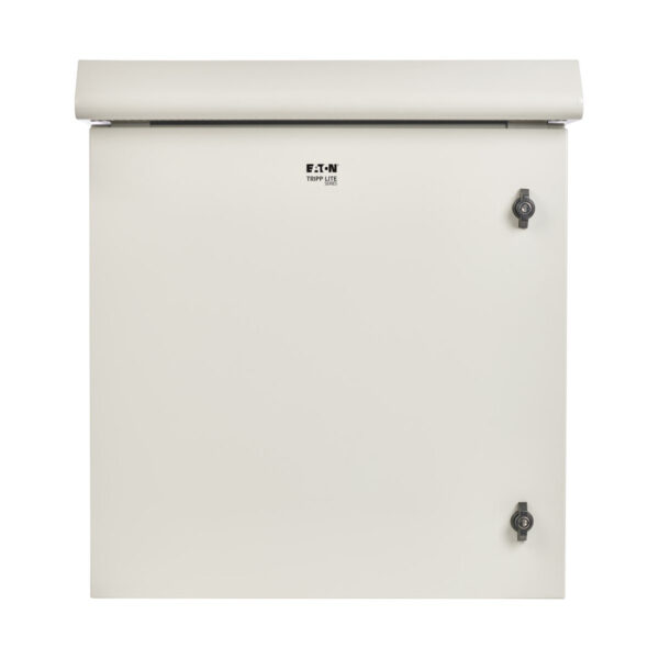 3789e5f8ac11ee33f4307a67a1dd0f08 Tripp Lite series SmartRack Industrial Enclosure - NEMA 3R, Wall Mount, Metal, Locking, Hinged Back, Fan With Thermal Switch, 28 in. Depth, 12U, Gray