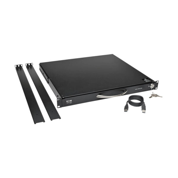 Tripp Lite series SmartRack 1U Rack-Mount Keyboard with KVM Cable Kit, TAA