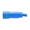Tripp Lite series Heavy-Duty PDU Power Cord, C13 to C14 - 15A, 250V, 14 AWG, 3 ft. (0.91 m), Blue