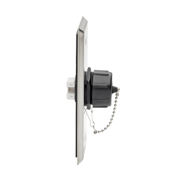 Tripp Lite series Keystone Jack Cat6/Cat5e, RJ45, Shielded, Dust Cap, Industrial - 110 Punch Down, IP68, TAA