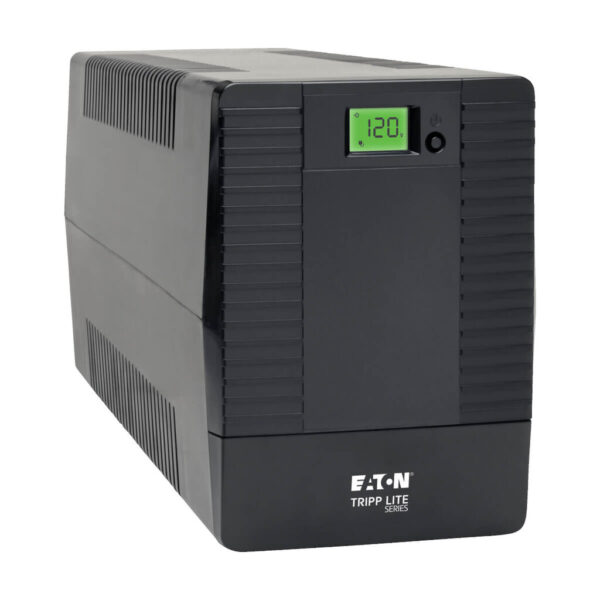 Tripp Lite series 750VA 600W Line-Interactive UPS - 8 NEMA 5-15R Outlets, AVR, 120V, 50/60 Hz, USB, RS-232, LCD, Tower - SMART750TSU