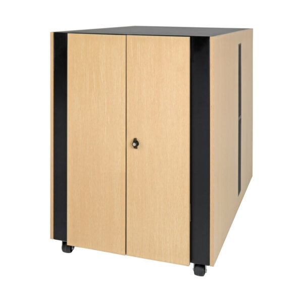 Tripp Lite series SmartRack Sound Proof Half-Height Server Rack Enclosure, 18U