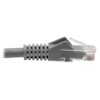 Tripp Lite series Cat6 Gigabit Snagless Molded (UTP) Ethernet Cable (RJ45 M/M), PoE, Gray, 35 ft. (10.67 m)