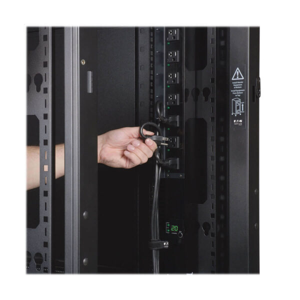 38326322b7ced6de1f67cfaa557e04cd-1 Tripp Lite series SmartRack 42U Standard-Depth Rack Enclosure Cabinet with Doors and Side Panels