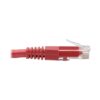 3838fc54b0f4d0a8e2eb14d6552cfa8f-7 Tripp Lite series Cat6 Gigabit Molded (UTP) Ethernet Cable (RJ45 M/M), PoE, Red, 1 ft. (0.31 m)