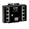 Tripp Lite series 8-Port Unmanaged Fast Industrial Ethernet Switch - 10/100 Mbps, Ruggedized, -40° to 75°C, DIN/Wall Mount, TAA
