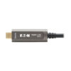 Tripp Lite USB-C Plenum Fiber Active Optical Cable (M/M), USB 3.2 Gen 2 10Gbps, Data Only, Black, 10 m (33 ft.) - U420F-10M-D321