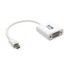 3856ef4e8569d950f5c32f17e4c66d26 Tripp Lite series Keyspan Mini DisplayPort to Active VGA Adapter, Video Converter, DP1.2, (M/F), White, 6-in. (15.24 cm)