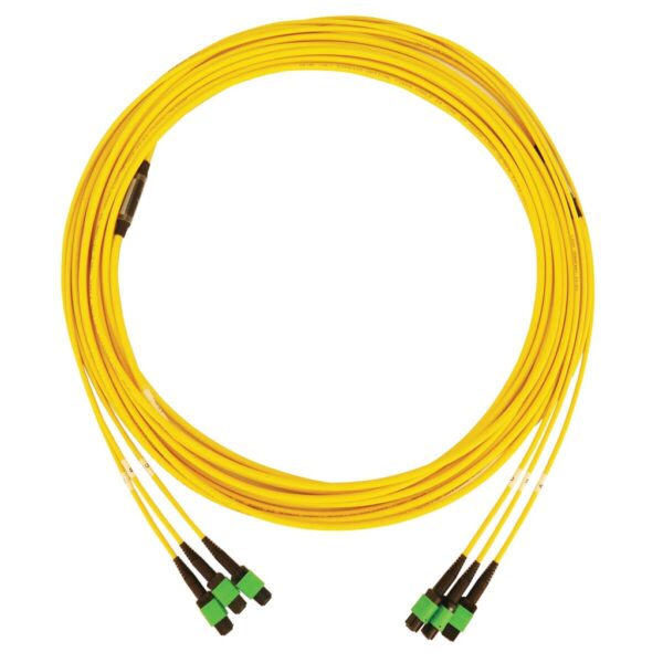 389f515a0b9a2793128c75f053d5c14f Tripp Lite series 40/100G Singlemode 9/125 OS2 Fiber Optic Cable (3x8F MTP/MPO-APC F/F), LSZH, Yellow, 10 m (32.8 ft.)