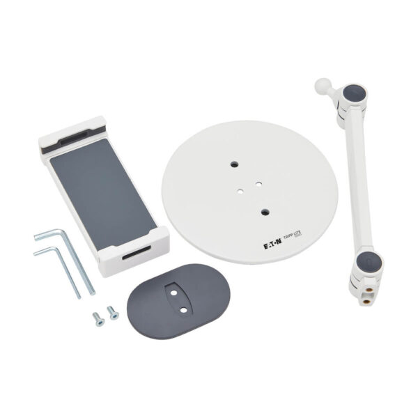 Tripp Lite series Full-Motion Smartphone and Tablet Desktop Mount, White