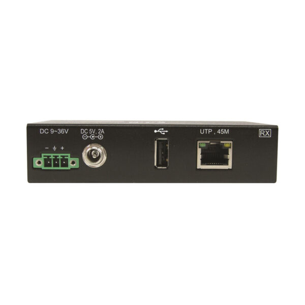 Tripp Lite series 1-Port Industrial USB over Cat6 Extender, ESD Protection, PoC - USB 2.0, Mountable, 150 ft. (45.72 m), TAA