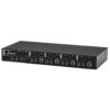 Tripp Lite series 4-Port DisplayPort Dual-Display KVM Switch - 4K 60 Hz, USB 3.2 Gen 1, HDCP 2.2, USB Sharing, TAA