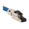 Tripp Lite series Cat6a RJ45 Plug - MPTL, Shielded, 100W High-Power PoE & PoE++, Zinc Die-Cast, Black, TAA