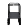3939f9b8130fa6cc09cd08e774120565 Tripp Lite series Horizontal Cable Manager - Metal Rings, Black, 2U
