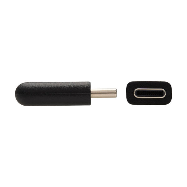 Tripp Lite series USB-C Cable (M/M) - USB 2.0, 5A (100W) Rated, Right-Angle Plug, Black, 2 m (6.6 ft.)