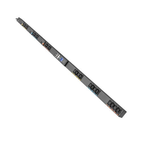 Eaton 3-Phase Managed Rack PDU G4, 120/208V, 24 Outlets, 24A, 8.6kW, L21-30 Input, 10 ft. Cord, 0U Vertical