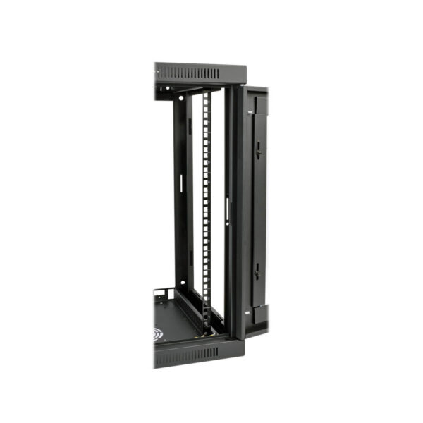 Tripp Lite series SmartRack 12U Low-Profile Switch-Depth Wall-Mount Small Rack Enclosure, Clear Acrylic Window - SRW12UG