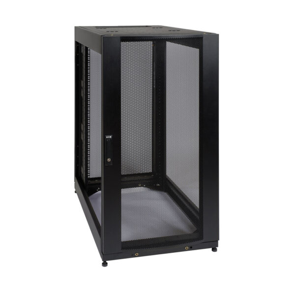 Tripp Lite series 25U SmartRack Standard-Depth Half-Height Rack Enclosure, Expansion Version, No Side Panels