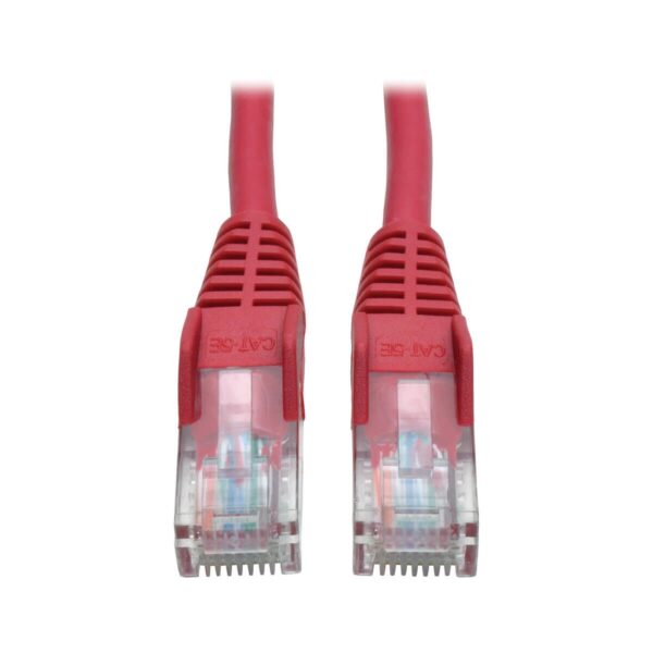 39b240b43d2c0c732795ad07b02c78d4 Tripp Lite series Cat5e 350 MHz Snagless Molded (UTP) Ethernet Cable (RJ45 M/M), PoE - Red, 6 ft. (1.83 m)