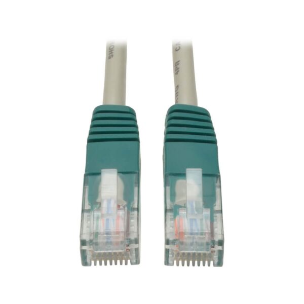 Tripp Lite series Cat5e 350 MHz Crossover Molded (UTP) Ethernet Cable (RJ45 M/M), PoE - Gray, 10 ft. (3.05 m)