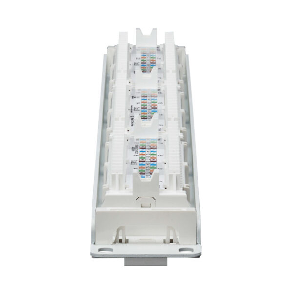 39f70370974b9eaa1a2b35660fd76ecf Tripp Lite series 24-Port Cat6 Patch Panel - 4PPoE Compliant, 110/Krone, 568A/B, RJ45 Ethernet, 1U Rack-Mount, White, TAA