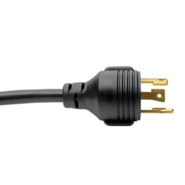 Tripp Lite series Power Cord, C19 to NEMA L6-30 - Heavy-Duty, 20A, 100-250V, 12 AWG, 12 ft. (3.66 m), Black