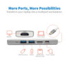 Tripp Lite series USB-C Dock - 4K HDMI, USB 3.x (5Gbps), USB-A Hub Ports, Memory Card, 60W PD Charging