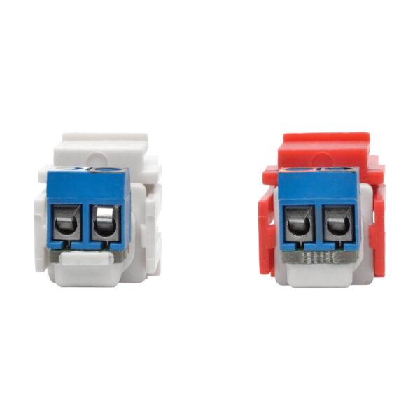 3a43260ae32c43213cfcd7f7cd8bc300 Tripp Lite series RCA Female Audio to Screw Terminal Keystone Jack Kit, Red/White