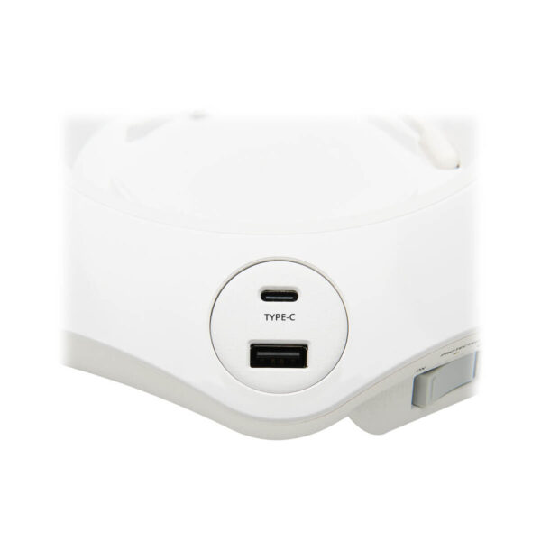 Tripp Lite series Conference Power Surge Protector - 4 NEMA 5-15R Outlets, USB-C & 3 USB-A Ports, Micro-USB, 8 ft. Cord
