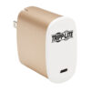 Tripp Lite series 50W Compact USB-C Wall Charger - GaN Technology, USB-C Power Delivery 3.0