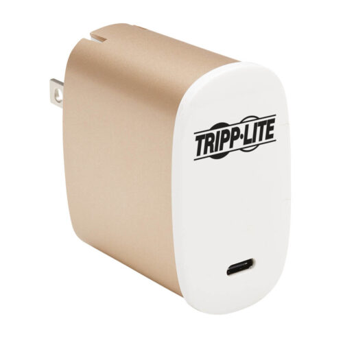 Tripp Lite series 50W Compact USB-C Wall Charger - GaN Technology, USB-C Power Delivery 3.0