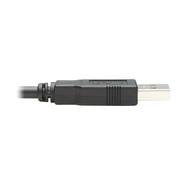 3ab7a55b514d4a8e6122a71e22d72782 Tripp Lite series USB-A to RJ45 Rollover Console Cable (M/M) - Cisco Compatible, 250 Kbps, 6 ft. (1.83 m), Black