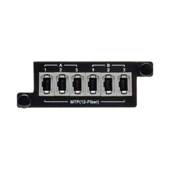 Tripp Lite series 100Gb/120Gb to 40Gb Breakout Cassette - (x2) 24-Fiber MTP/MPO ( Male with Pins ) to (x6) 12-Fiber OM4 MTP/MPO ( Male with Pins )