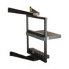 Tripp Lite series SmartRack 12U Flat-Pack Low-Profile Switch-Depth Wall-Mount Pivoting 2-Post Open Frame Rack