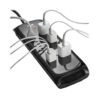 Tripp Lite series Protect It! 10-Outlet Surge Protector, 8 ft. (2.43 m) Cord with Right-Angle Plug, 2395 Joules, Tel/DSL Protection, Black Housing