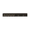 Tripp Lite series 4-Port HDMI over Cat6 Extender Kit, Splitter/3x Pigtail Receivers - 4K 60 Hz, HDR, 4:4:4, PoC, 230 ft. (70.1 m), TAA