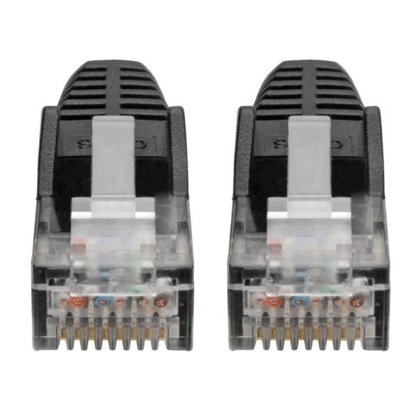 Tripp Lite series Cat6 Gigabit Snagless Molded (UTP) Ethernet Cable (RJ45 M/M), PoE, Black, 75 ft. (22.86 m)