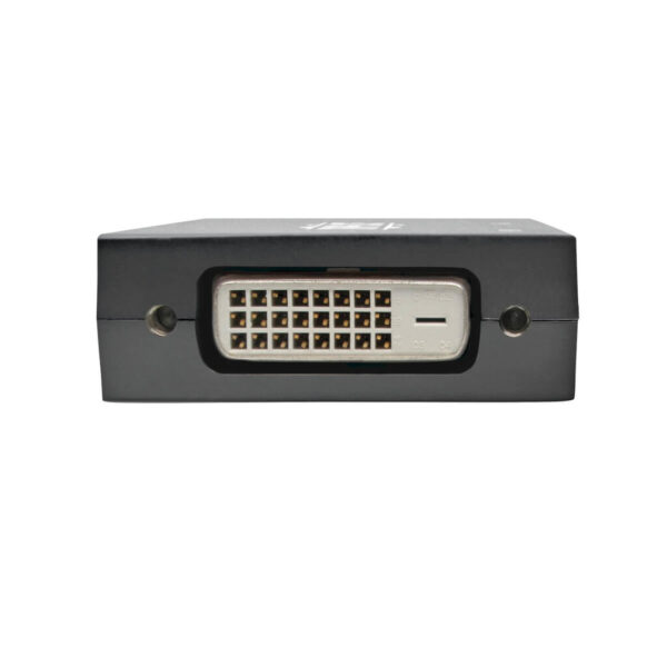 Tripp Lite series Keyspan Mini DisplayPort to VGA/DVI/HDMI All-in-One Video Converter Adapter, 4K 60 Hz HDMI, DP 1.2, Black, 6 in.
