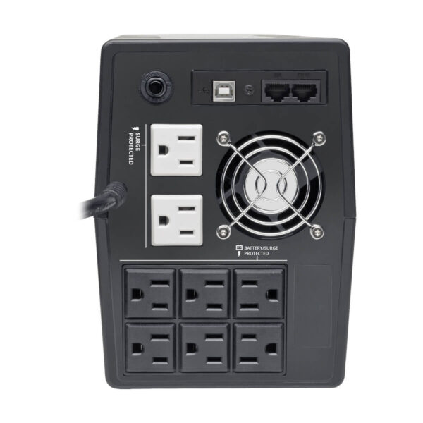 3b608b497c11aaef61680b35a509f812 Tripp Lite series 1000VA 560W Line-Interactive UPS - 8 NEMA 5-15R Outlets, AVR, 120V, 50/60 Hz, USB, LCD, Tower