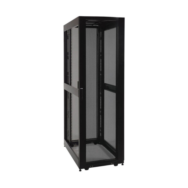 Tripp Lite series 45U Extra-Deep Server Rack - 48 in. (1219 mm) Depth, Doors & Side Panels Included