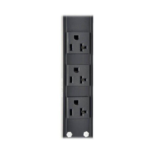3b6f6860fd249b80ee3c97a58663f31c Tripp Lite series 2kW Single-Phase Local Metered PDU, 100-127V Outlets (36 5-15/20R), L5-20P/5-20P adapter, 0U Vertical, 72-in.