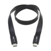 3b7fbc62684f4fd4cf1f454ae85f4867 Tripp Lite series USB-C Flat Cable (M/M) - USB 3.2 Gen 2 (10 Gbps), Thunderbolt 3 Compatible, 3 ft. (0.91 m)