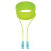 Tripp Lite series 100G Duplex Multimode 50/125 OM5 LSZH Fiber Optic Cable (LC/LC), Lime Green, 5 m