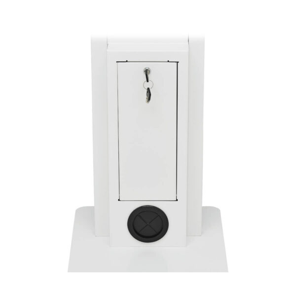 3bc7312196b9dcfa8ee18f12fb4c70e7 Tripp Lite series Secure Freestanding Tablet Mount Floor Stand for 13 in. Tablets, White