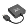 Tripp Lite series 4K HDMI Audio De-Embedder/Extractor with TOSLINK and 3.5 mm Stereo Output, 5.1 Channel, HDCP, 4K 30Hz, 6-in. (15.24 cm)