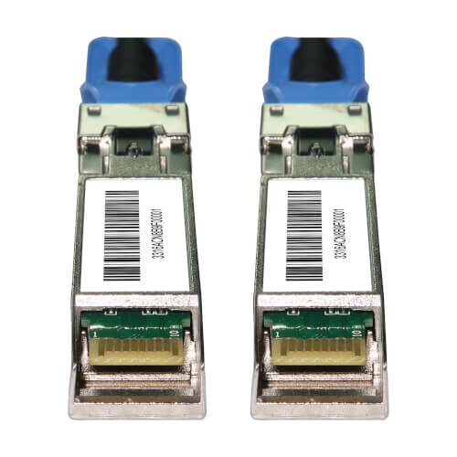 3c77bcd2296d3745f8a44bfd2610e534 Tripp Lite series SFP28 to SFP28 25GbE Passive Twinax Copper Cable (M/M), SFP-H25G-CU1M Compatible, Black, 5 m (16.4 ft.)