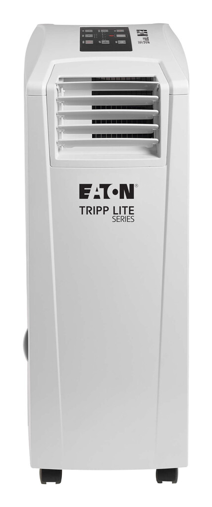 3c7cdc891fadf0c9bcef9622fab41670 Tripp Lite series Portable AC Unit with Ionizer for Labs and Offices - 13,000 BTU (3.8 kW), 120V, R32 Refrigerant, Cable Lock Set, White