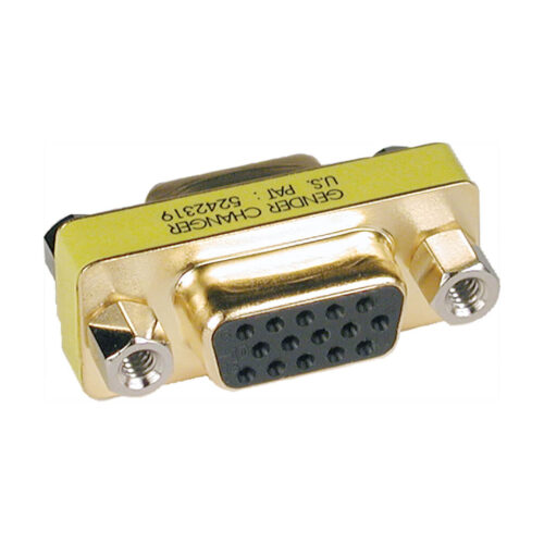 Tripp Lite series Compact/Slimline VGA Video Coupler Gender Changer (HD15 F/F)