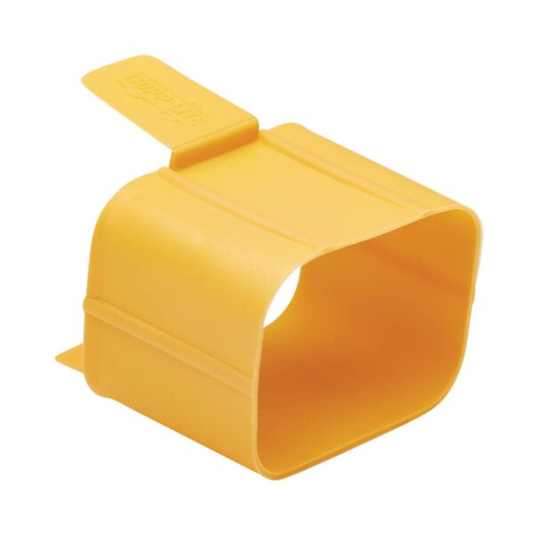 Tripp Lite series Plug-Lock Inserts, C19 Power Cord to C20 Outlet, Yellow, 100 Pack