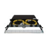 Tripp Lite series Preloaded Fiber Panel, 1U - 2x (12F MTP/MPO-APC to 4x LC Duplex F/M) 8F Trunk Cables, OS2 Singlemode, 20 m (65.6 ft.)